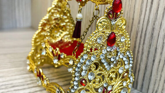 Shahzada Ali Asghar (as) Kashi Zircon Stone Work jhoolah