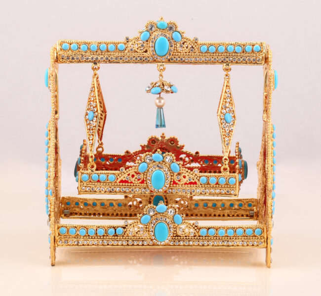 Shahzada Ali Asghar (as) Small Kashi Stone Jhoolah